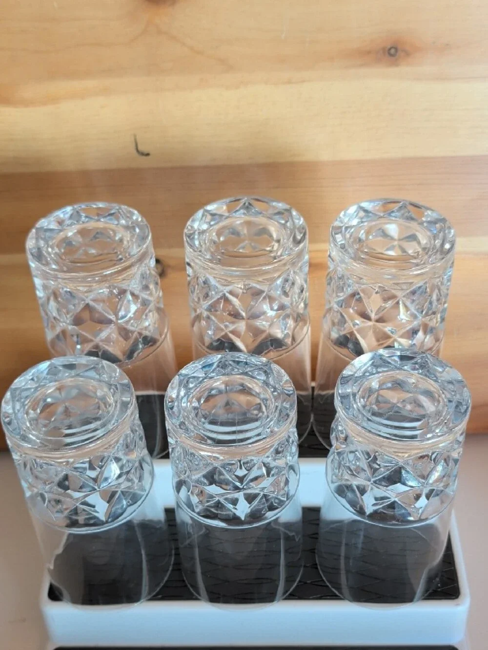 6 pcs. Cristal D'Arques-Durand Drinking Glasses.